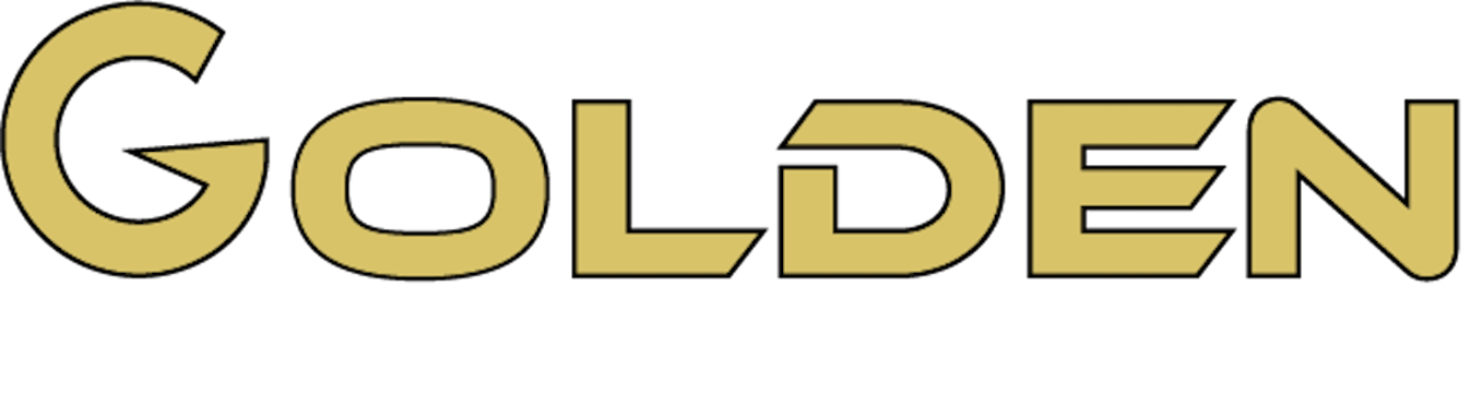 Our proud Golden Digital Logo (stacked version).