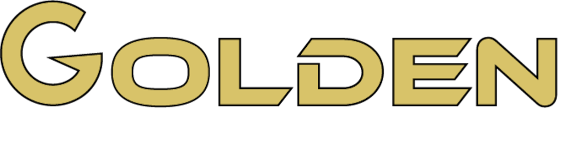 Our proud Golden Digital Logo (stacked version).